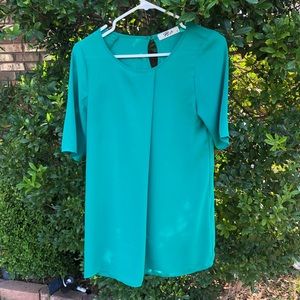 Green Shift Dress